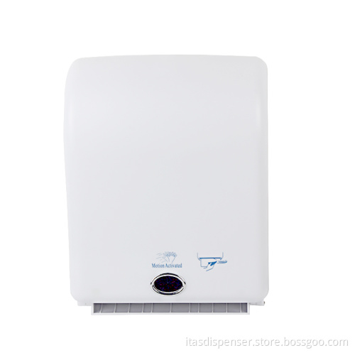 Automatic Sensor Toilet Paper Tissue Box Dispenser with Paper Cutting